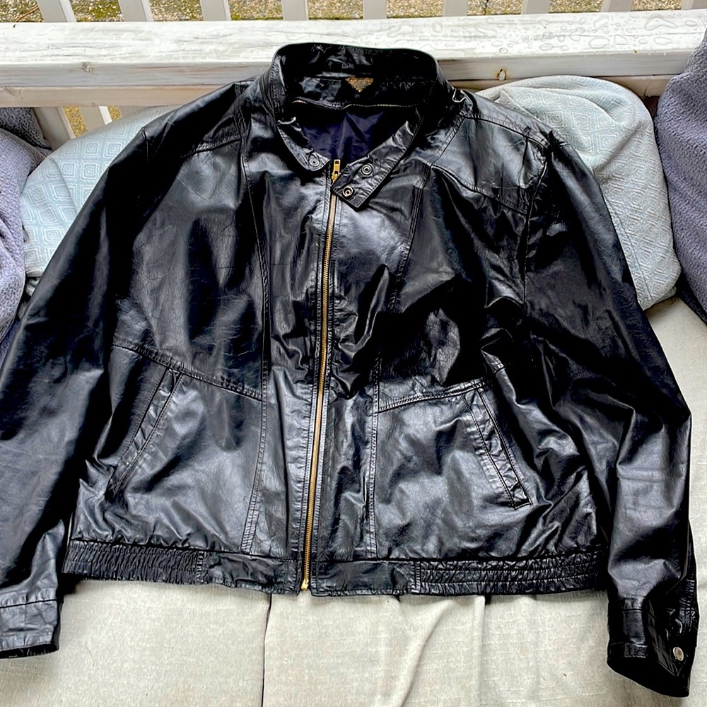 Vintage leather jacket